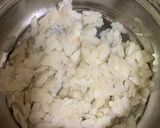 A picture of step 1 of Curd chura.