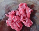 Hình bước làm 5 của món Canh rong biển thịt bò đậu hũ
