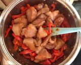 Une image de l'étape 6 de Poulet impérial.
