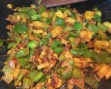 A picture of step 4 of Shakshuka.