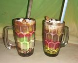 રેઈન્બો મિલ્કશેક (Rainbow Milkshake Recipe in Gujarati) રેસીપી સ્ટેપ4ફોટો