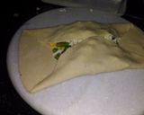 A picture of step 6 of Lifafa paratha.