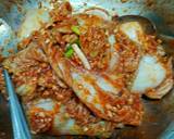 Kimchi langkah memasak 3 foto