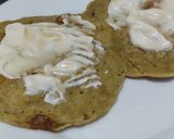 Foto del paso 5 de la receta: Arepas🫓de maiz🌽a mi manera🧈con queso🧀crema y miel🥯🧇🍯