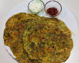 मेथी पराठे (methi paratha recipe in marathi) रेसिपी स्टेप 6 फोटो 
