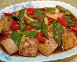 私房豆腐燒（全素）的食譜步驟4照片