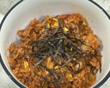 A picture of step 6 of Kimchi fried rice (Pork).