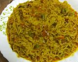 वेजिटेबल मैगी (Vegetable maggi recipe in Hindi) रेसिपी चरण 2 फोटो