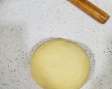 A picture of step 4 of Nutella star bread.
