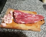 Foto del paso 1 de la receta: Carne con salsa de champiñones light