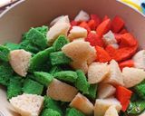 A picture of step 1 of Tadka Tri colour idly.