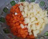Foto del paso 1 de la receta: Ensalada de pollo 🥗