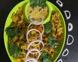 A picture of step 6 of Veg khichdi.