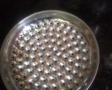 A picture of step 1 of Rajasthani motiya boodi ladoo.