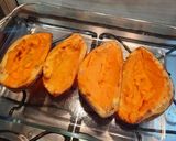 Töltött Édesburgonya recept fázis 3 fotója