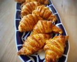 Foto del paso 4 de la receta: Croissant de hojaldre relleno de cabello de ángel (en airfryer)