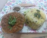 A picture of step 6 of Rajma zeera rice.