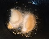 A picture of step 6 of Coconut Gujia.