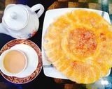 A picture of step 5 of Uzbek bread.