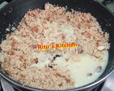 A picture of step 6 of Coconut Ladoo.
