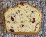 A picture of step 4 of Vegan: Cranberry, sunflower beer bread.