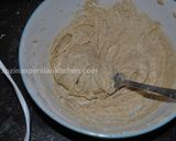 A picture of step 2 of Almond Biscuit   بیسکویت بادامی.