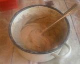 A picture of step 4 of 4 ingredient vegan cookies.