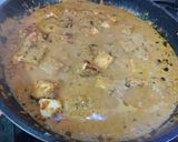 A picture of step 4 of Paneer Changezi.