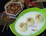 A picture of step 8 of RasMalai.