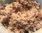 A picture of step 3 of Tuna mayo rice.