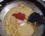 A picture of step 7 of Methi Malai Matar.