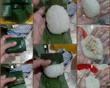 Foto langkah ke 6 dari resep Lemper Isi Ayam.
