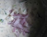 A picture of step 2 of Onion Adai Dosa.