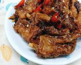 Hình bước làm 9 của món Chân gà hấp tàu xì