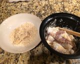A picture of step 1 of Crispy Fried Catfish.