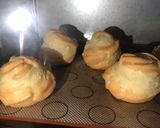 รูปขั้นตอนการทำที่ 10 ของ 🇫🇷 Matcha Choux Cream / 🇬🇧 Matcha cream puff 🍵🎞 (ชูว์ครีมมัทฉะชาเขียว)