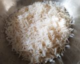 A picture of step 1 of Lemon Rice.