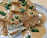 Une image de l'étape 7 de 🌿 Tofu fumé sauce épicée tomate et lait de coco.