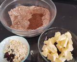 Foto del paso 1 de la receta: Brownie con arándanos y almendras