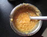 A picture of step 2 of Raddish Matar dal Sambar.