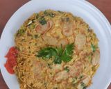 Foto langkah ke 4 dari resep Omelette Indomie.