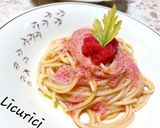 Pas rețetă Spaghetti al limone e caviale rosso 3 fotografie