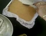A picture of step 5 of Besan Mawa Berfi.