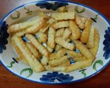 A picture of step 4 of Crispy Fried Fish 😗🎏🐟🐠🍟🧀🍋🍅🍦.