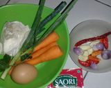 Foto langkah ke 2 dari resep Mie goreng burung dara pipih.