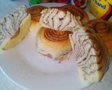 A picture of step 12 of My zebra bun using jiko #Eldybreakfastcontest.