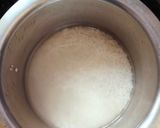 A picture of step 1 of Royal Shahi phirni.