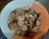 รูปขั้นตอนการทำที่ 5 ของ ผัดกุ้ง,หมูสับ,เห็ดหอม - คีโต