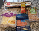 Foto del paso 1 de la receta: Pizza de semillas con pollo y salmón ahumado