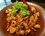 รูปขั้นตอนการทำที่ 3 ของ ไก่ผัดขิงหม่าล่า